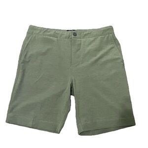 Faherty All Day Drawstring Shorts Men’s 35 Green Casual Chino Outdoor Wear